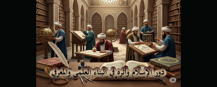 دور الإسلام وأثره في البناء العلمي والمعرفي